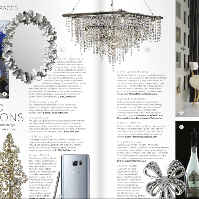 Bella NYC Magazine - Michael McHale Designs