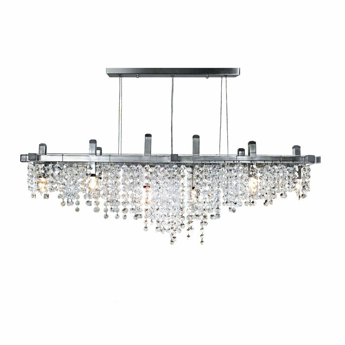 Matrix Crystal Linear Suspension Chandelier