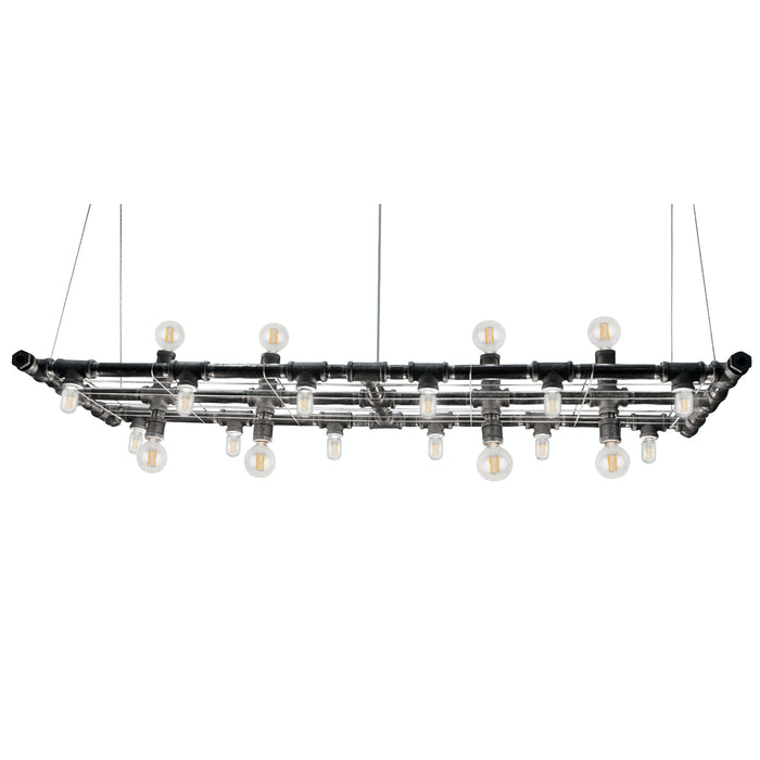 industrial chandelier