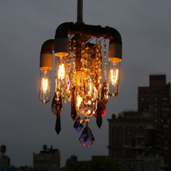 Steampunk Chandeliers and Steampunk Lighting