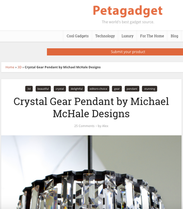 We're an "Editor's Choice" pick on PetaGadget