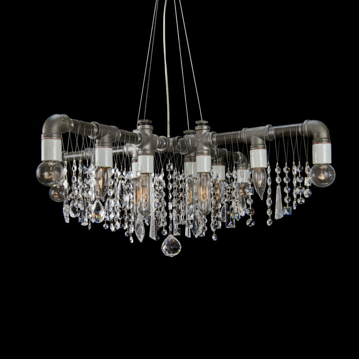 Industrial X-Chandelier