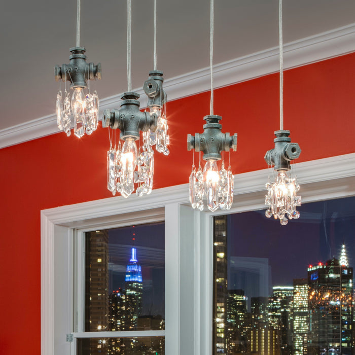 single bulb light fixture clusters