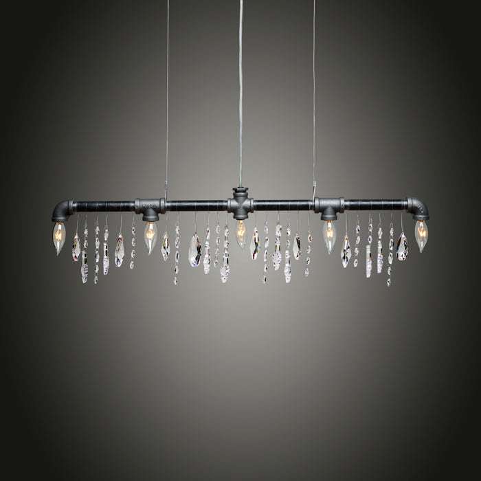 Tribeca Bar Chandelier Linear Suspension (29")