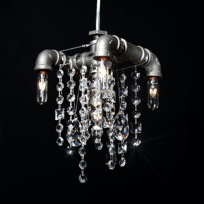 5 bulb chandelier pendant lighting