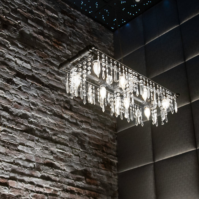 Tribeca Mini-Banqueting Chandelier (8-Bulb)