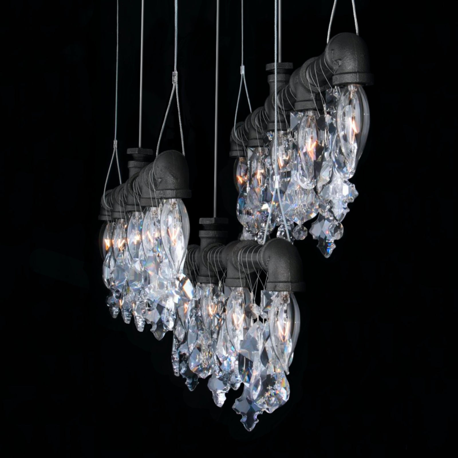Tribeca Bar Chandelier Linear Suspension (42