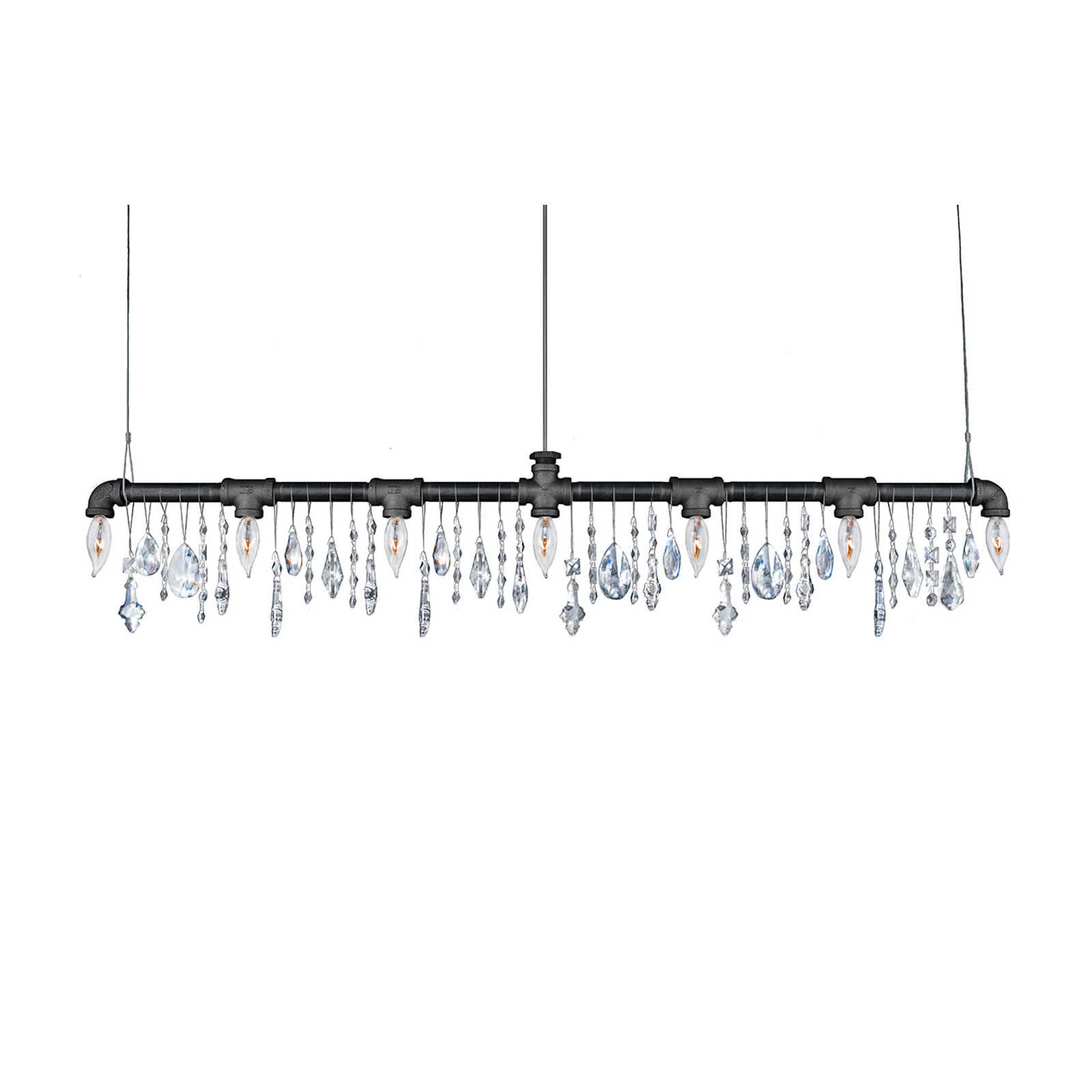 Tribeca Bar Chandelier Linear Suspension (42