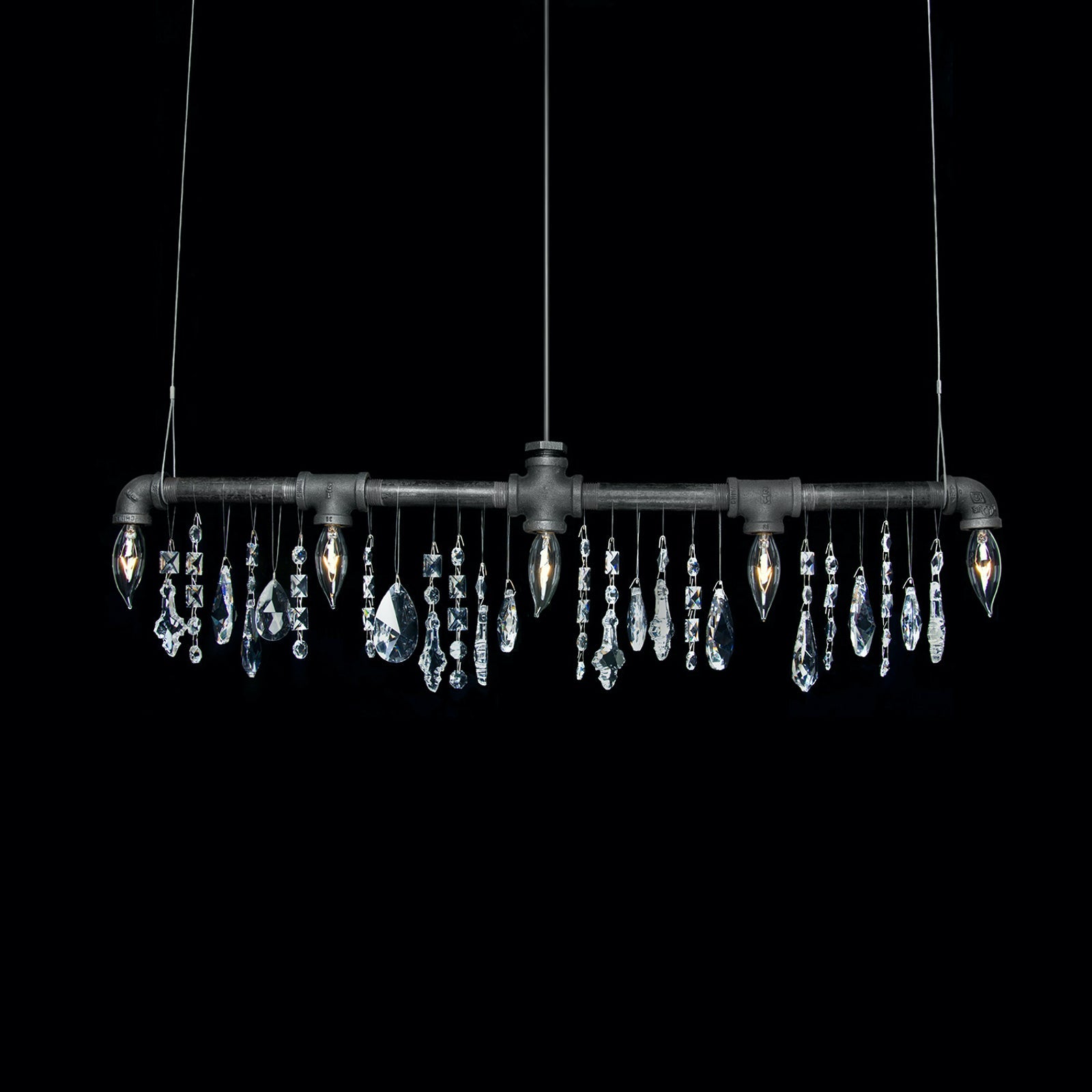 Tribeca Bar Chandelier Linear Suspension (42