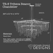 Tribeca Beacon Chandelier - Michael McHale Designs