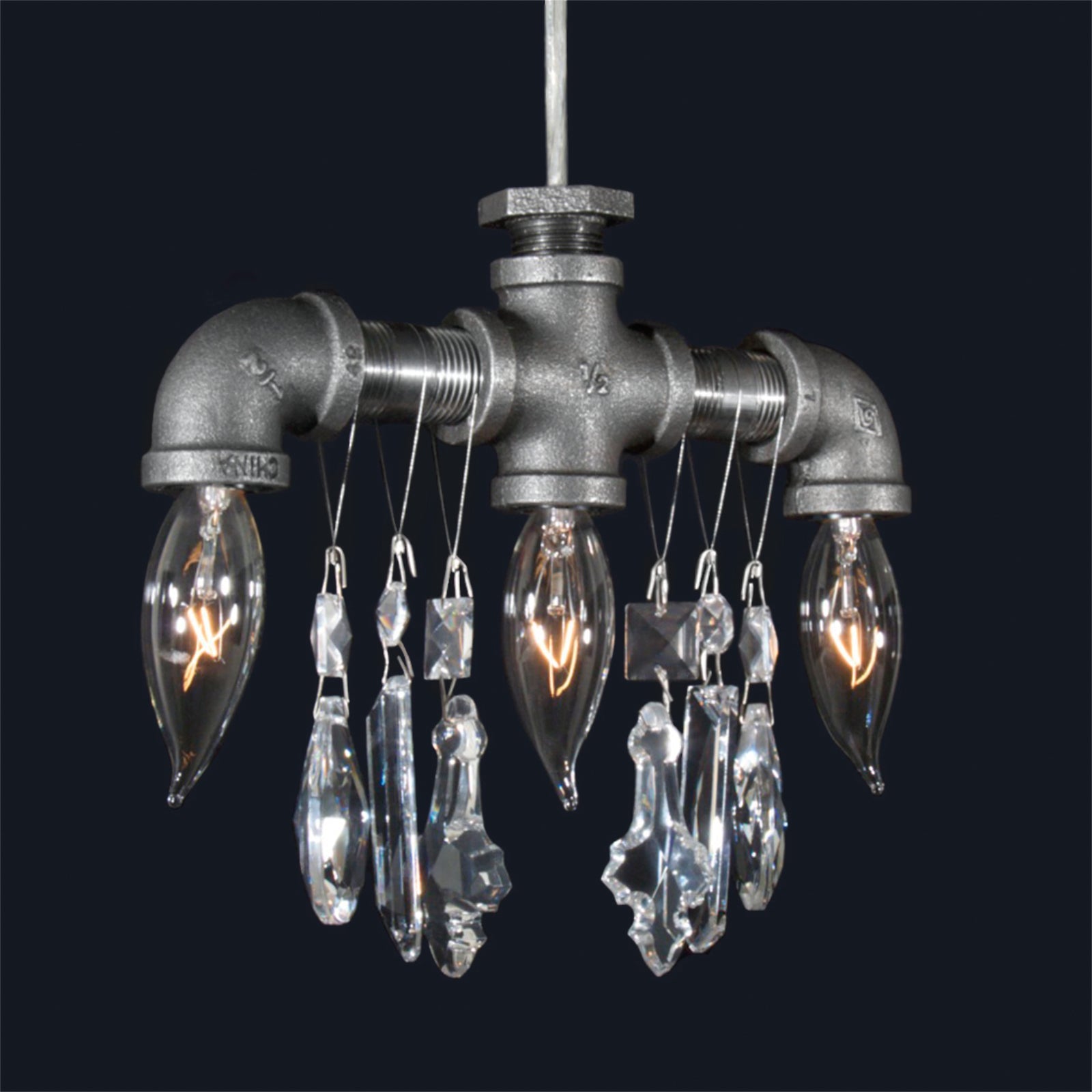 Tribeca Chandelier Pendant (3 Bulb) - Michael McHale Designs