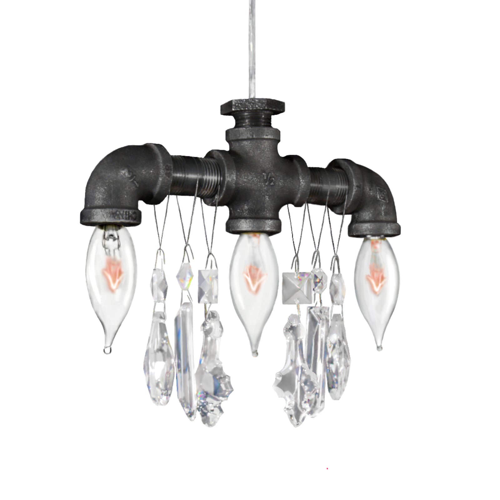Tribeca Chandelier Pendant (3 Bulb) - Michael McHale Designs