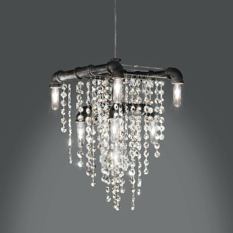 Tribeca Chandelier Pendant (9 - Bulb) - Michael McHale Designs