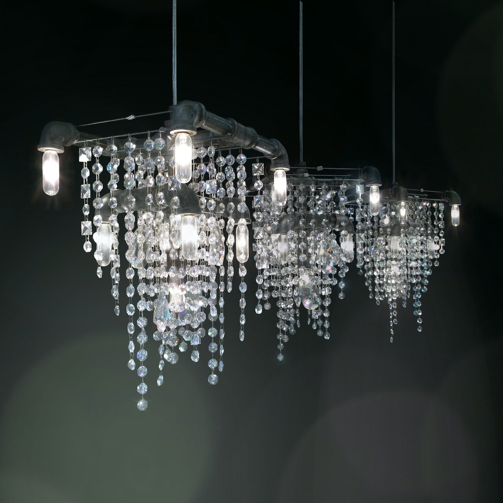 Tribeca Chandelier Pendant (9 - Bulb) - Michael McHale Designs